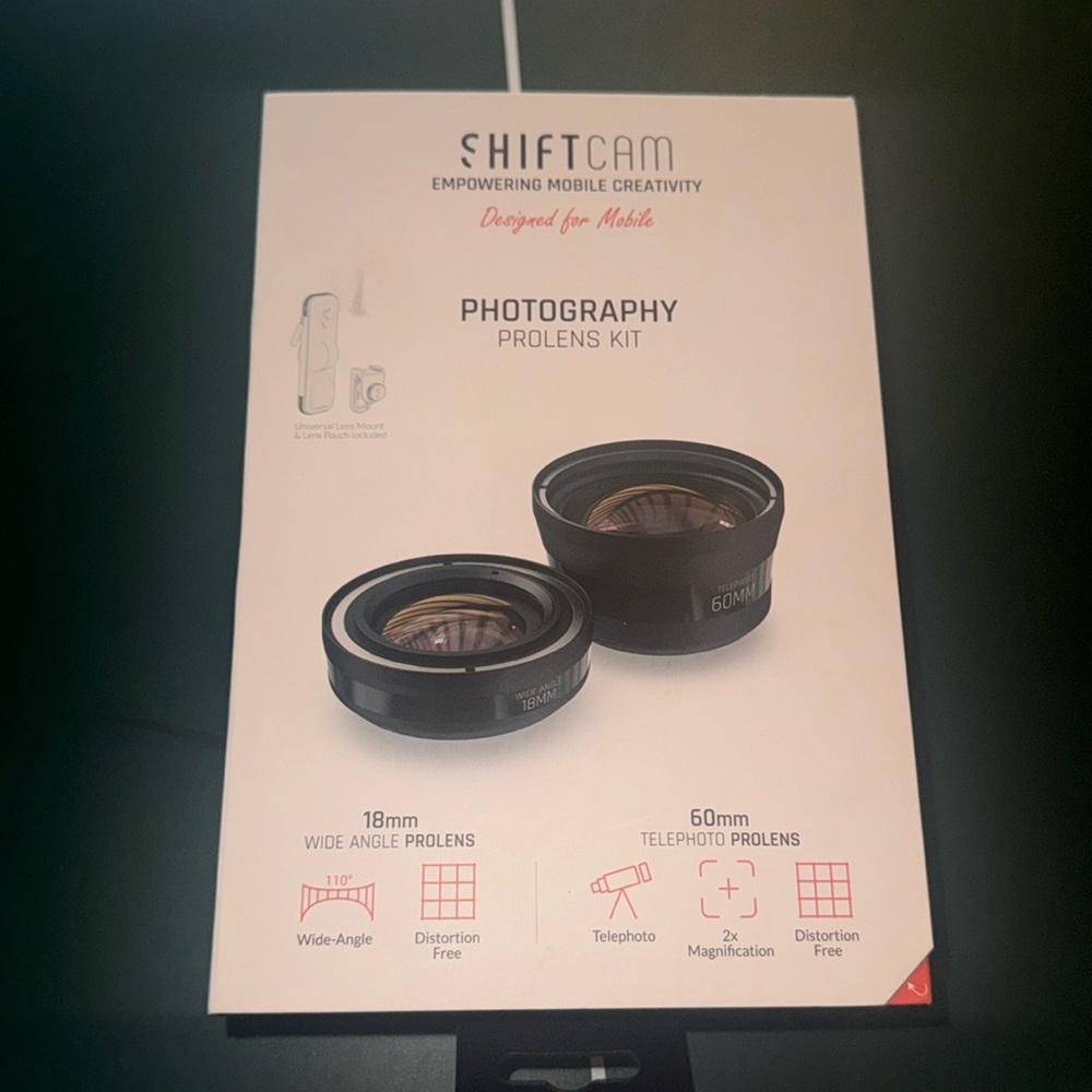 Shift cam for mobiles photography prolens kit